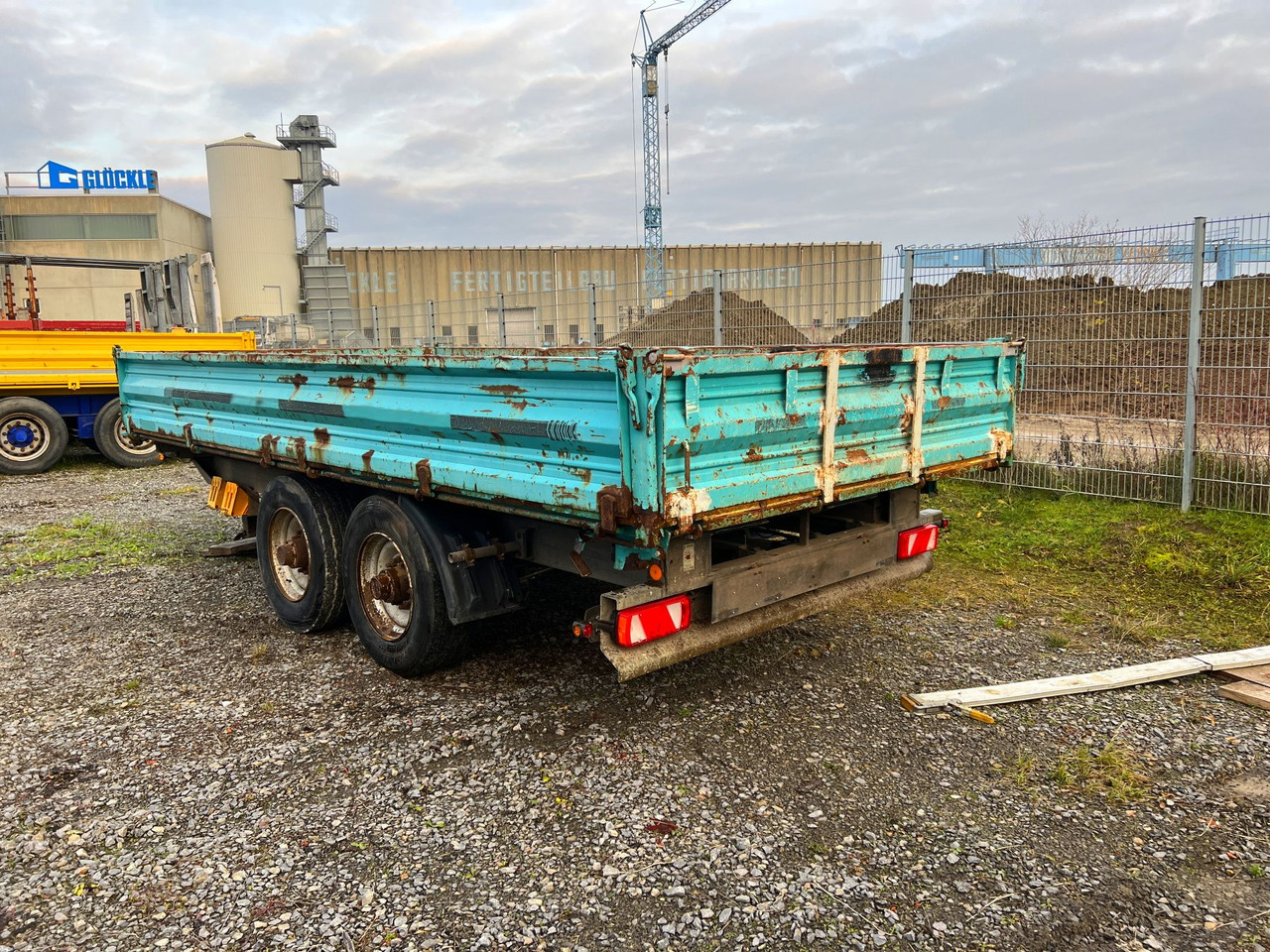 Obermaier 14 14 t Tandemkipper- Tieflader - Remorque benne: photos 5 Obermaier 14 14 t Tandemkipper- Tieflader - Remorque benne: photos 5