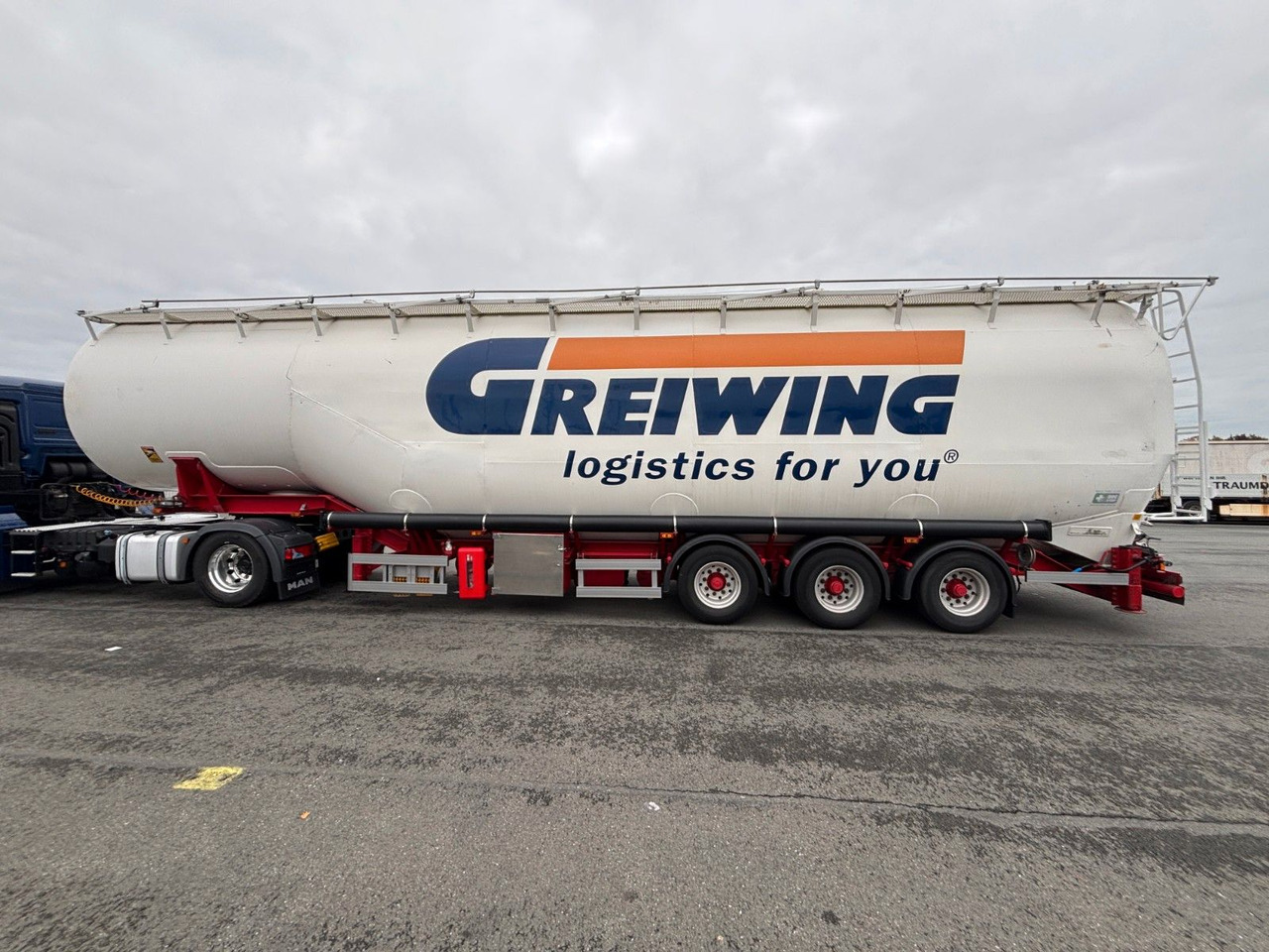 Kässbohrer SSK-90 mit E-Hydraulik - Citerne pulvérulente: photos 1 Kässbohrer SSK-90 mit E-Hydraulik - Citerne pulvérulente: photos 1