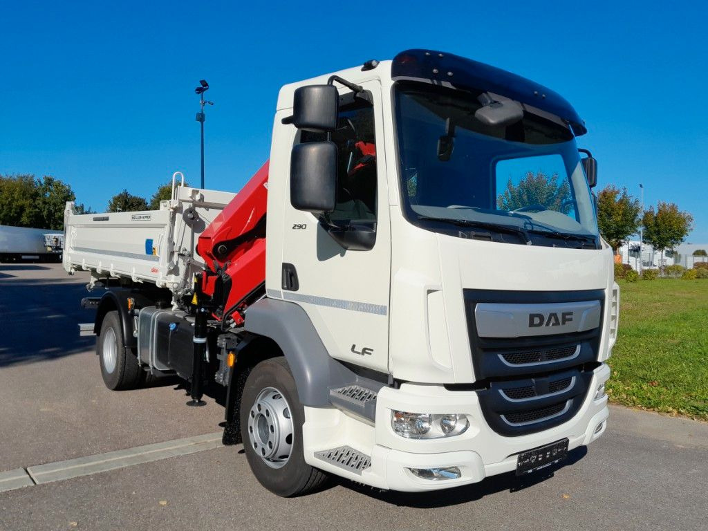DAF LF 290 16t Meiller Krankipper Tageszulassung DAF LF 290 16t Meiller Krankipper Tageszulassung - Camion benne, Camion grue: photos 1 DAF LF 290 16t Meiller Krankipper Tageszulassung DAF LF 290 16t Meiller Krankipper Tageszulassung - Camion benne, Camion grue: photos 1