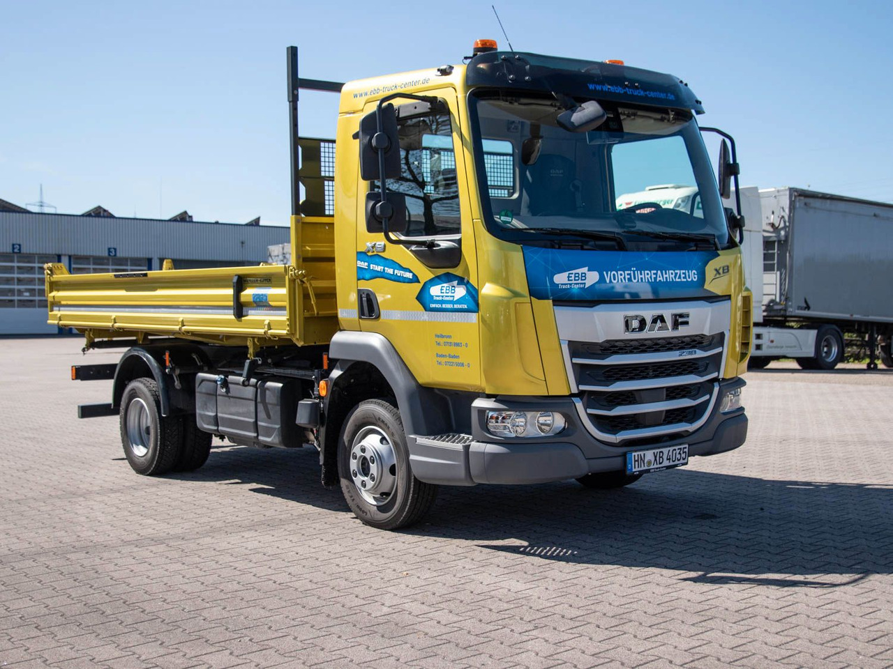 DAF XB 230 7,5t Meiller Kipper - Camion benne: photos 3 DAF XB 230 7,5t Meiller Kipper - Camion benne: photos 3