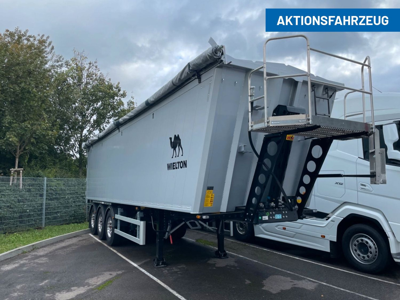 Wielton Bulk Master 51 cbm 3-Achs Alukipper Wielton Bulk Master 51 cbm 3-Achs Alukipper - Semi-remorque benne: photos 1 Wielton Bulk Master 51 cbm 3-Achs Alukipper Wielton Bulk Master 51 cbm 3-Achs Alukipper - Semi-remorque benne: photos 1