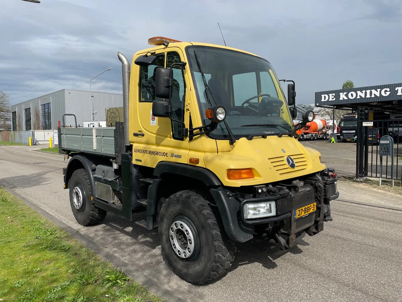 Mercedes-Benz unimog U400 - Camion benne: photos 2 Mercedes-Benz unimog U400 - Camion benne: photos 2