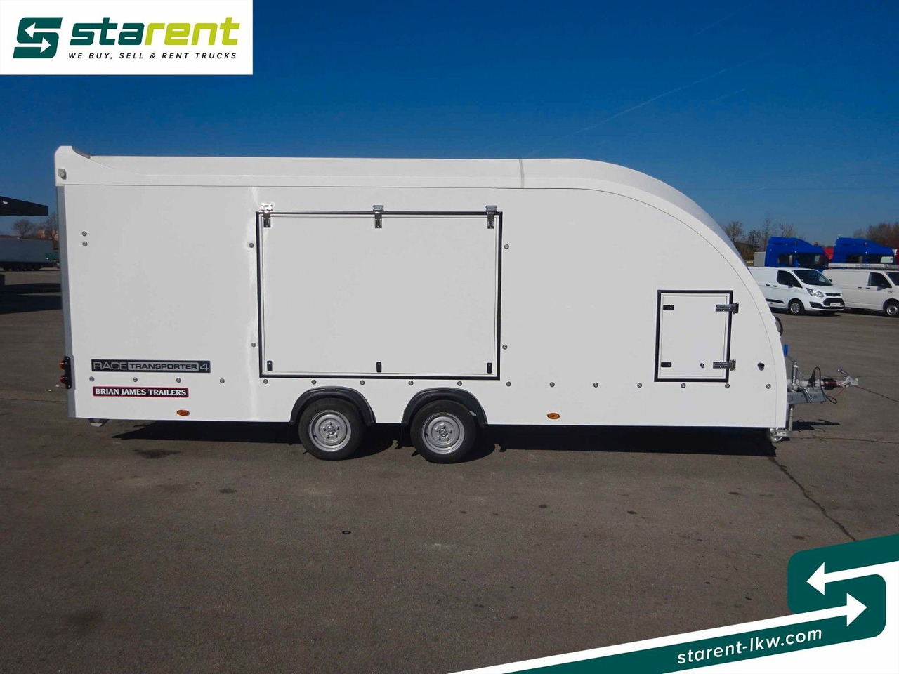 Brian James Race Transporter 4, Seilwinde, Kippfunktion - Remorque porte-voitures: photos 4 Brian James Race Transporter 4, Seilwinde, Kippfunktion - Remorque porte-voitures: photos 4