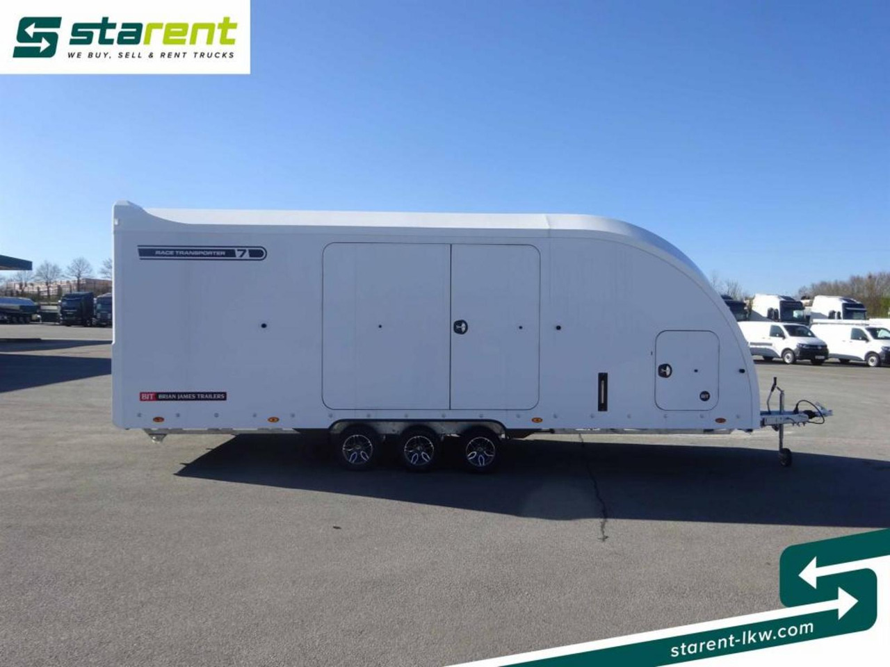 Brian James Trailers Race Transporter 7, Seilwinde, elektrische Klappe - Remorque porte-voitures: photos 4 Brian James Trailers Race Transporter 7, Seilwinde, elektrische Klappe - Remorque porte-voitures: photos 4