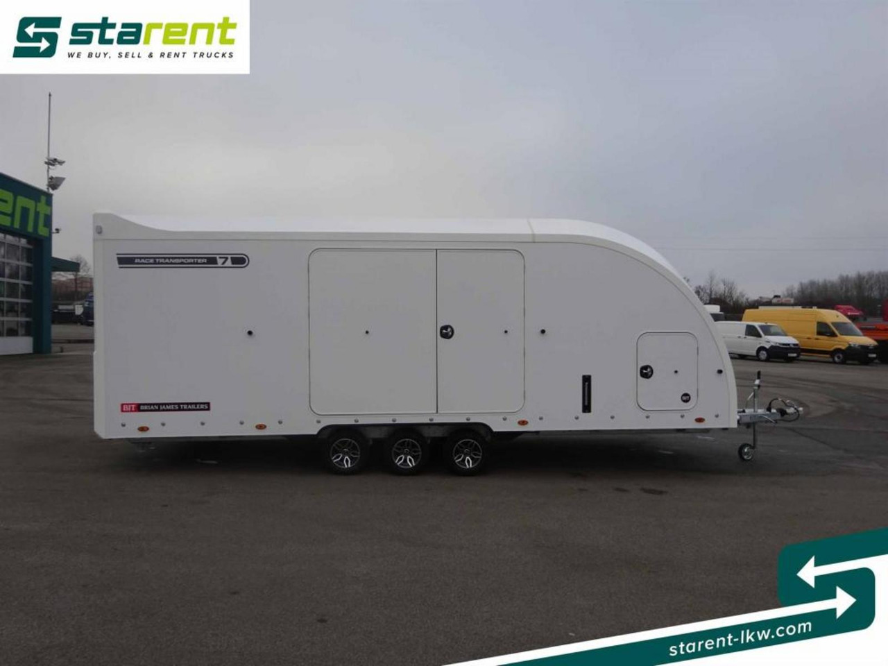 Brian James Trailers Race Transporter 7, Seilwinde, elektrische Klappe - Remorque porte-voitures: photos 4 Brian James Trailers Race Transporter 7, Seilwinde, elektrische Klappe - Remorque porte-voitures: photos 4