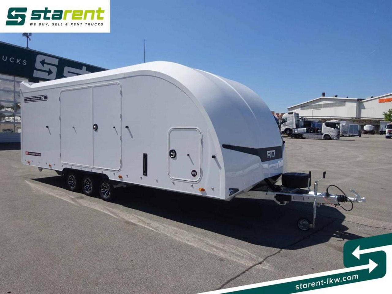 Brian James Trailers Race Transporter 7, Seilwinde, elektrische Klappe - Remorque porte-voitures: photos 3 Brian James Trailers Race Transporter 7, Seilwinde, elektrische Klappe - Remorque porte-voitures: photos 3