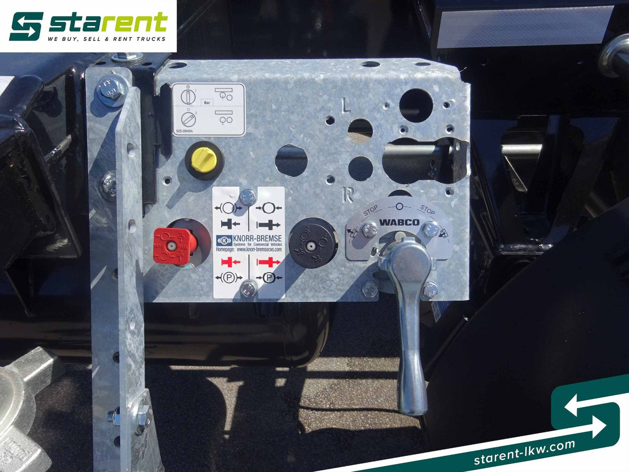 Semi-remorque porte-conteneur/ Caisse mobile D-TEC Flexitrailer LS Containerchassis ADR, Liftachse: photos 11