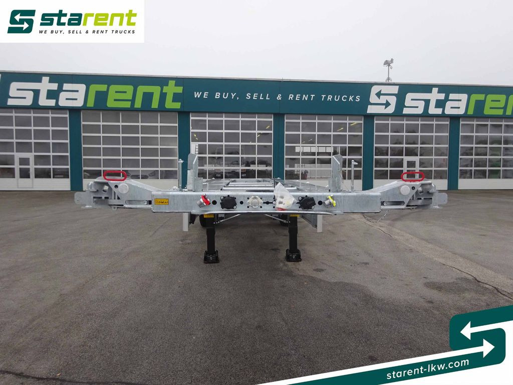 Fliegl Containerchassis ADR, 1x20/2x20/1x30/1x40 /1x45 - Semi-remorque porte-conteneur/ Caisse mobile: photos 2 Fliegl Containerchassis ADR, 1x20/2x20/1x30/1x40 /1x45 - Semi-remorque porte-conteneur/ Caisse mobile: photos 2
