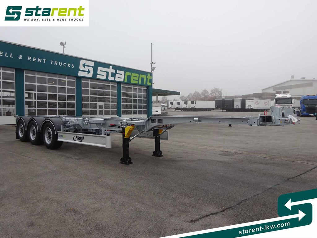 Fliegl Containerchassis ADR, 1x20/2x20/1x30/1x40 /1x45 - Semi-remorque porte-conteneur/ Caisse mobile: photos 3 Fliegl Containerchassis ADR, 1x20/2x20/1x30/1x40 /1x45 - Semi-remorque porte-conteneur/ Caisse mobile: photos 3