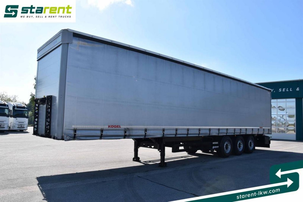 Kögel Tautliner Liftachse Hubdach XL- Zertifikat BPW-A - Semi-remorque rideaux coulissants: photos 1 Kögel Tautliner Liftachse Hubdach XL- Zertifikat BPW-A - Semi-remorque rideaux coulissants: photos 1