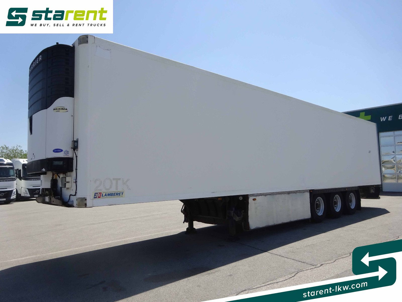 Lamberet Thermotrailer, Maxima 1300, Doppelstock, Alu - Semi-remorque frigorifique: photos 1 Lamberet Thermotrailer, Maxima 1300, Doppelstock, Alu - Semi-remorque frigorifique: photos 1