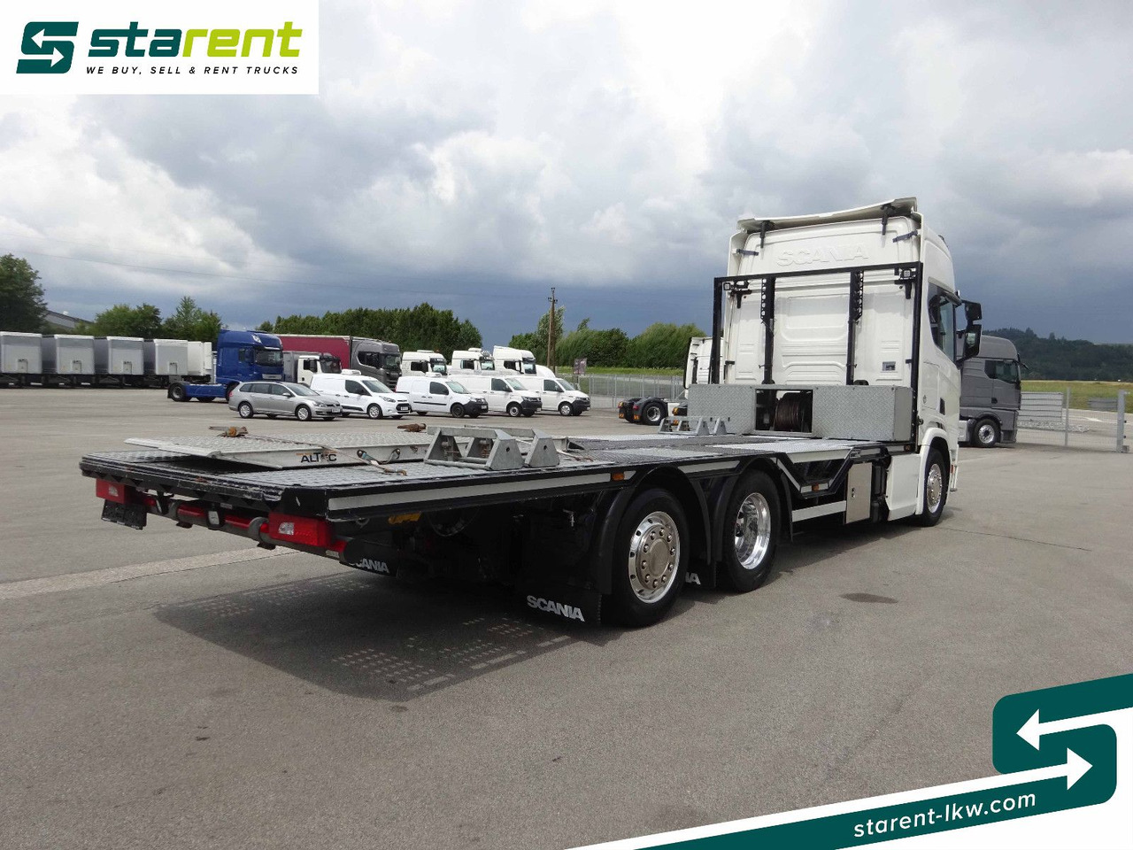 Scania R770 V8 Fahrzeugtransporter, Retarder, Seilwinde - Remorqueuse: photos 5 Scania R770 V8 Fahrzeugtransporter, Retarder, Seilwinde - Remorqueuse: photos 5