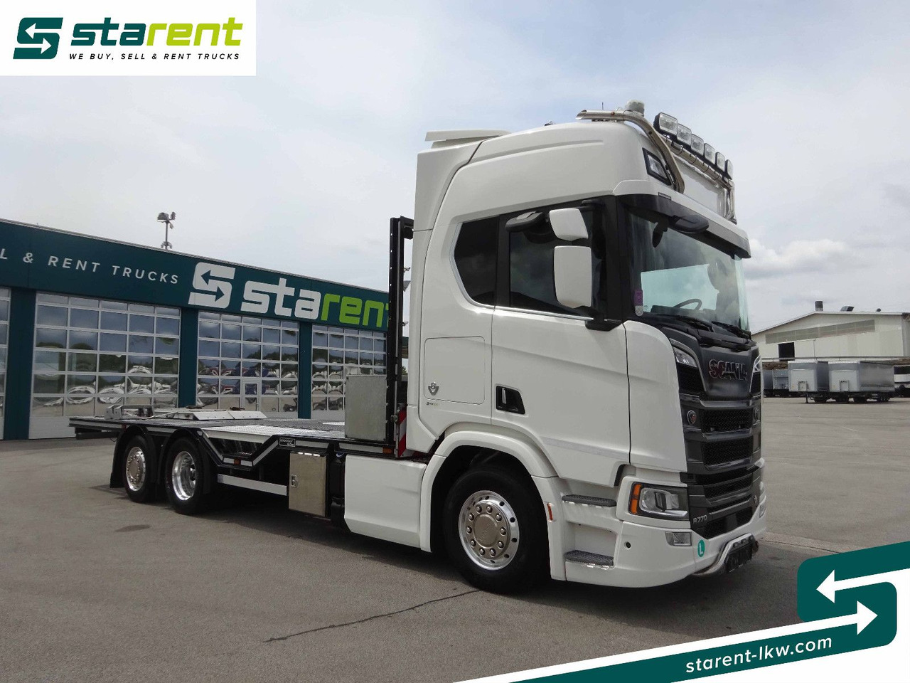 Scania R770 V8 Fahrzeugtransporter, Retarder, Seilwinde - Châssis cabine: photos 3 Scania R770 V8 Fahrzeugtransporter, Retarder, Seilwinde - Châssis cabine: photos 3