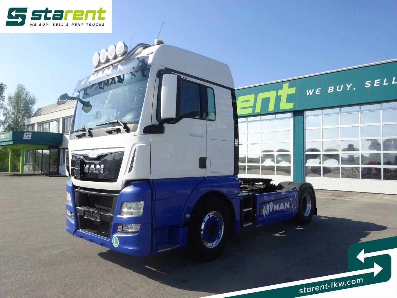 MAN TGX 18.480, 2 Leiter Hydraulik, Retarder, ADR - Tracteur routier: photos 1 MAN TGX 18.480, 2 Leiter Hydraulik, Retarder, ADR - Tracteur routier: photos 1