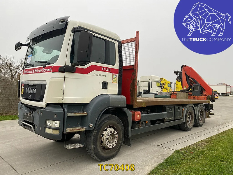 MAN TGS 400 - Camion plateau: photos 1 MAN TGS 400 - Camion plateau: photos 1