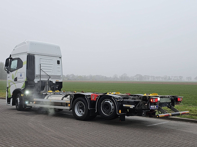 Camion porte-conteneur/ Caisse mobile Iveco S-WAY AS260S46 LNG INT. STEERAXLE: photos 6