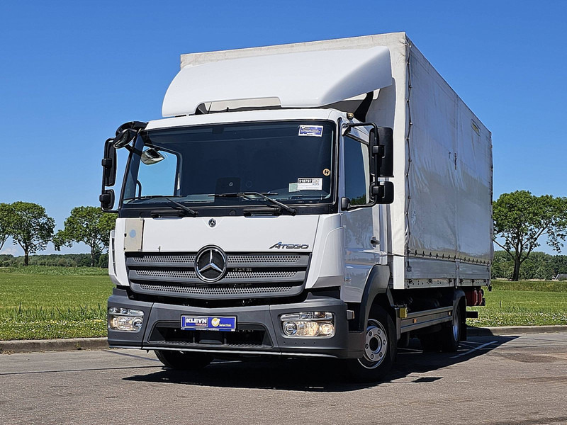 Mercedes-Benz ATEGO 818 AIRCO TAILLIFT HPEB - Camion à rideaux coulissants: photos 1 Mercedes-Benz ATEGO 818 AIRCO TAILLIFT HPEB - Camion à rideaux coulissants: photos 1
