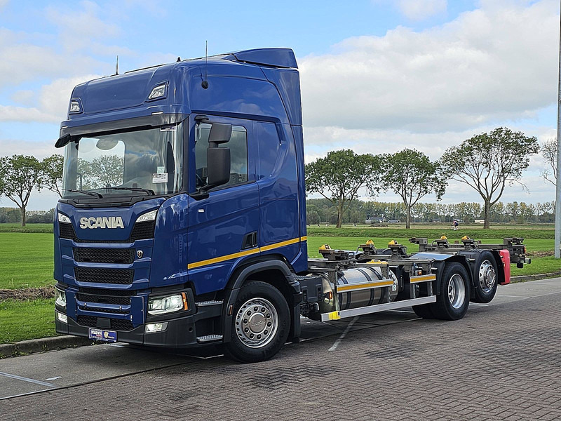 Scania R410 6X2*4 RETAR. LNG GAS - Camion porte-conteneur/ Caisse mobile: photos 2 Scania R410 6X2*4 RETAR. LNG GAS - Camion porte-conteneur/ Caisse mobile: photos 2