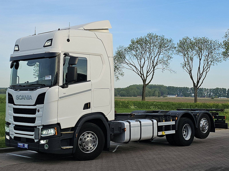 Scania R450 6X2*4 RET. LED WB475 - Camion porte-conteneur/ Caisse mobile: photos 2 Scania R450 6X2*4 RET. LED WB475 - Camion porte-conteneur/ Caisse mobile: photos 2