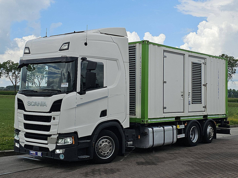 Scania R450 INCL WOMA ECOMASTER - Camion porte-conteneur/ Caisse mobile: photos 2 Scania R450 INCL WOMA ECOMASTER - Camion porte-conteneur/ Caisse mobile: photos 2