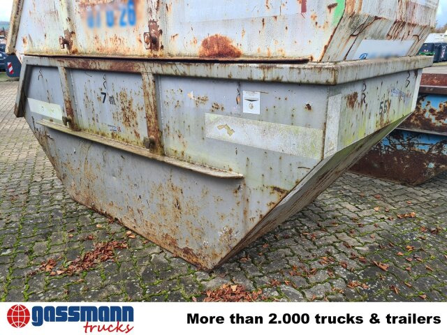 Absetzcontainer ca. 7m³ offen - Benne à chaînes: photos 5 Absetzcontainer ca. 7m³ offen - Benne à chaînes: photos 5