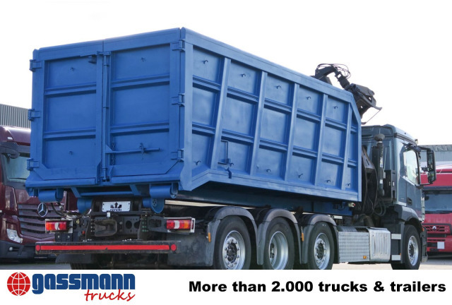 BTE Abrollcontainer mit Kran Mec CL180.80.2Z - Camion, Camion grue: photos 3 BTE Abrollcontainer mit Kran Mec CL180.80.2Z - Camion, Camion grue: photos 3