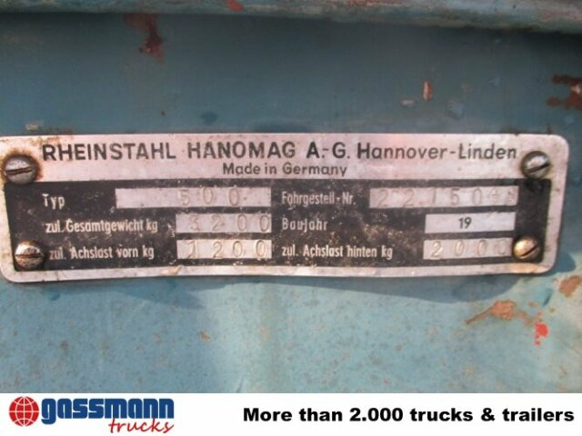 Hanomag Granit 500 - Tracteur agricole: photos 4 Hanomag Granit 500 - Tracteur agricole: photos 4