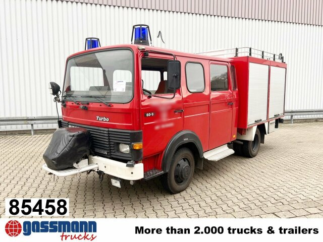 Iveco 60-9A Doka 4x2, LF8 - Camion de pompier: photos 1 Iveco 60-9A Doka 4x2, LF8 - Camion de pompier: photos 1