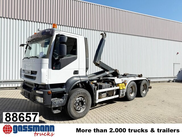 Iveco Trakker AD260T41/P 6x4, EEV, VDL S-21-5200 - Camion ampliroll: photos 1 Iveco Trakker AD260T41/P 6x4, EEV, VDL S-21-5200 - Camion ampliroll: photos 1