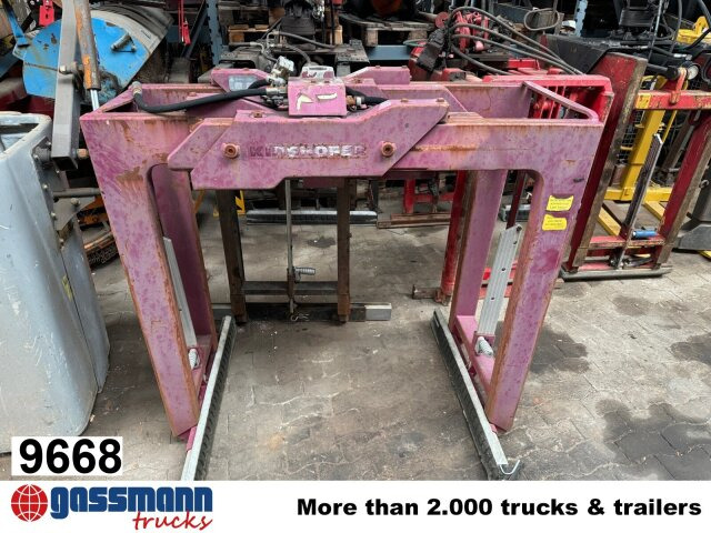 KM 312-V-1100 Palettenzange - Pinces pour Engins de chantier: photos 1 KM 312-V-1100 Palettenzange - Pinces pour Engins de chantier: photos 1