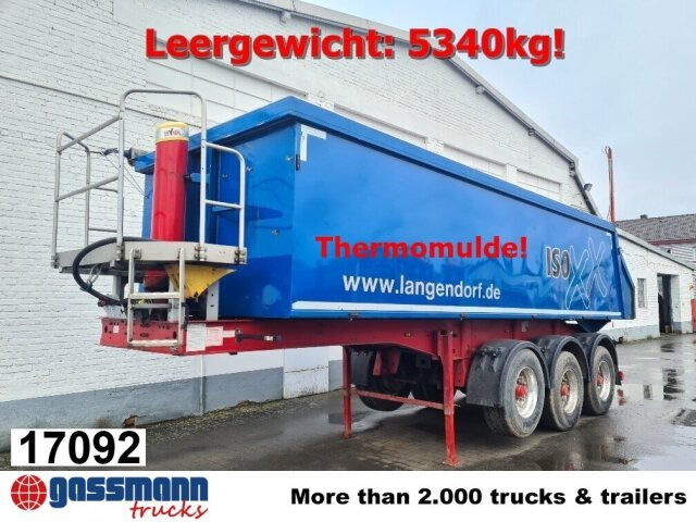 Langendorf Langendorf SKA 24/31, Thermo Kastenalumulde 25 - Semi-remorque benne: photos 1 Langendorf Langendorf SKA 24/31, Thermo Kastenalumulde 25 - Semi-remorque benne: photos 1