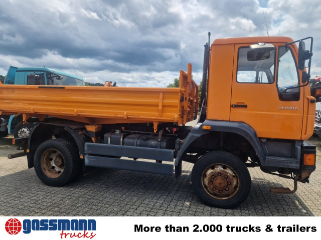 Camion benne MAN 14.225 LAK 4x4 BB, Winterdienstausstattung: photos 6