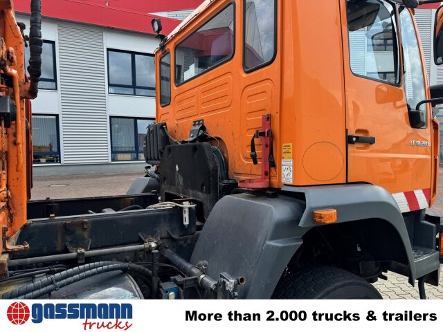 Camion benne, Camion grue MAN LE 18.280 4X4 BB, Winterdienstausstattung,: photos 11