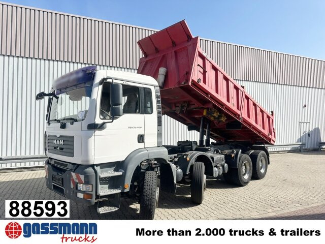 MAN TGA 35.400/440 8x4 BB - Camion benne: photos 1 MAN TGA 35.400/440 8x4 BB - Camion benne: photos 1