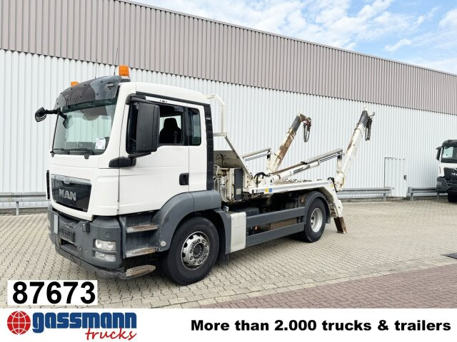 MAN TGS 18.320 4x2 BB, Tele-Absetzer - Camion multibenne: photos 1 MAN TGS 18.320 4x2 BB, Tele-Absetzer - Camion multibenne: photos 1