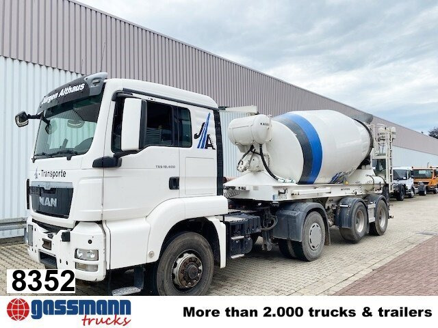 MAN TGS 18.400 4x4H BLS + Auflieger KARRENA 10m³ - Camion malaxeur: photos 1 MAN TGS 18.400 4x4H BLS + Auflieger KARRENA 10m³ - Camion malaxeur: photos 1