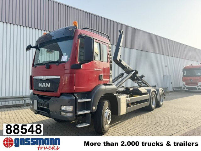 MAN TGS 33.400 6x4 BL, Navi - Camion ampliroll: photos 1 MAN TGS 33.400 6x4 BL, Navi - Camion ampliroll: photos 1