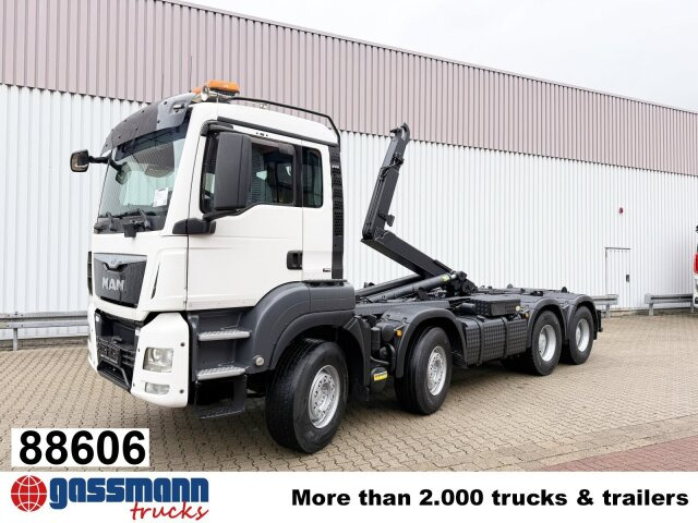 MAN TGS 35.480 8x4 BL, PriTarder, Navi - Camion ampliroll: photos 1 MAN TGS 35.480 8x4 BL, PriTarder, Navi - Camion ampliroll: photos 1