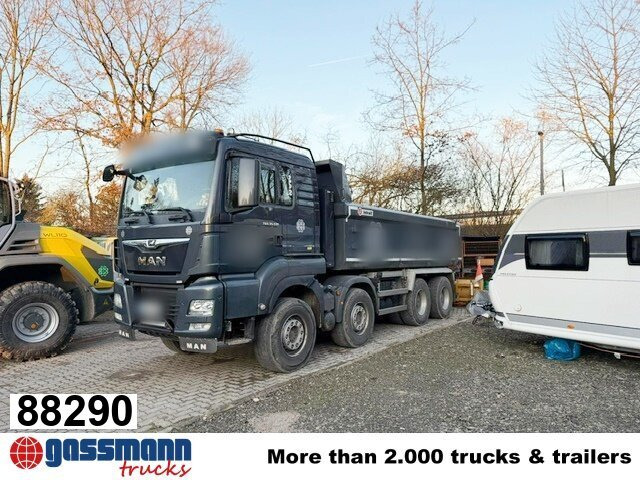 MAN TGS 35.510 8x4 BL, Intarder, Stahlmulde ca. - Tombereau: photos 1 MAN TGS 35.510 8x4 BL, Intarder, Stahlmulde ca. - Tombereau: photos 1