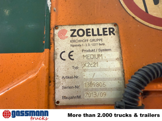 Medium X2c21 mit Zöller Schüttung - Carrosserie interchangeable - camion poubelle: photos 3 Medium X2c21 mit Zöller Schüttung - Carrosserie interchangeable - camion poubelle: photos 3