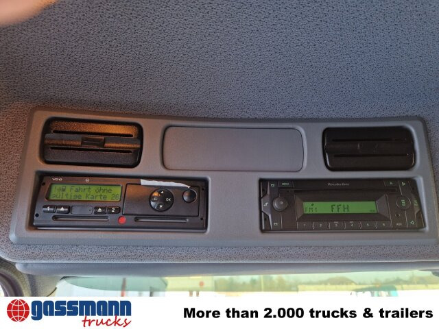 Mercedes-Benz 1218 L 4x2, Fassi Kran F 95A21 5.9m-1.545 kg, - Camion plateau, Camion grue: photos 2 Mercedes-Benz 1218 L 4x2, Fassi Kran F 95A21 5.9m-1.545 kg, - Camion plateau, Camion grue: photos 2