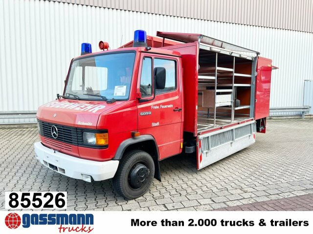 Mercedes-Benz 609 D 4x2, Feuerwehr Gerätewagen - Camion de pompier: photos 1 Mercedes-Benz 609 D 4x2, Feuerwehr Gerätewagen - Camion de pompier: photos 1