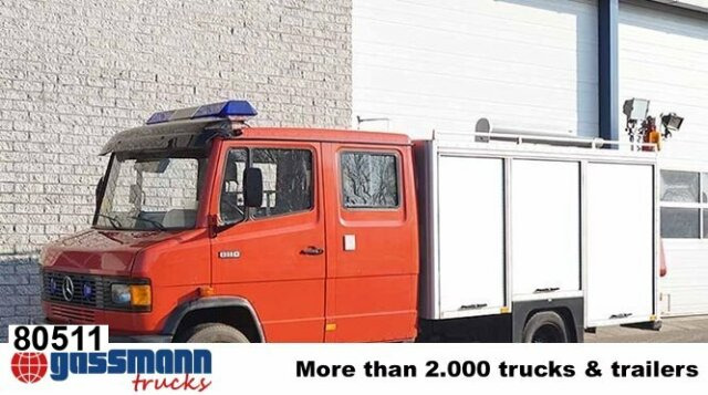 Mercedes-Benz 811D 4x2 LF Feuerwehrwagen - Camion de pompier: photos 1 Mercedes-Benz 811D 4x2 LF Feuerwehrwagen - Camion de pompier: photos 1