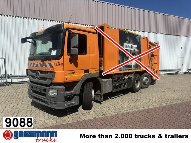 Mercedes-Benz Actros 2532/41 L 6x2, EEV, Lenkachse - Châssis cabine: photos 1 Mercedes-Benz Actros 2532/41 L 6x2, EEV, Lenkachse - Châssis cabine: photos 1