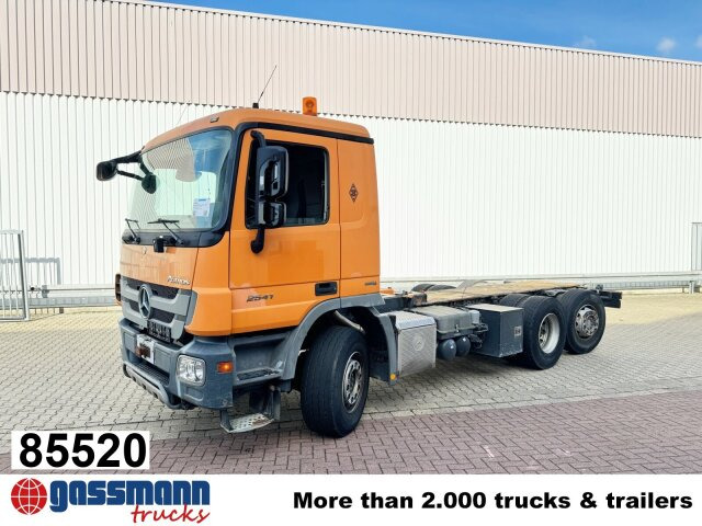 Mercedes-Benz Actros 2541 L 6x2, Lenk-/Liftachse - Châssis cabine: photos 1 Mercedes-Benz Actros 2541 L 6x2, Lenk-/Liftachse - Châssis cabine: photos 1