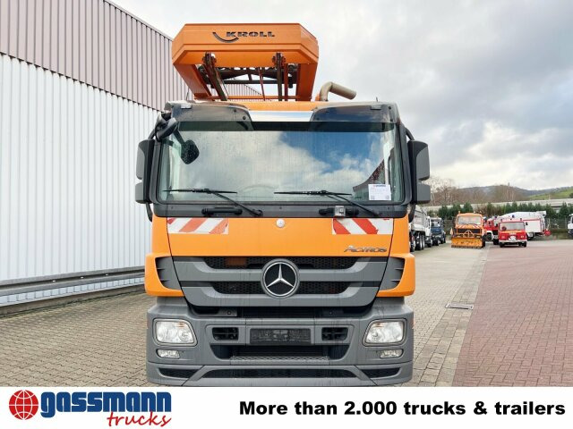 Balayeuse de voirie Mercedes-Benz Actros 2544 L 6x2, Lenkachse, Kroll: photos 8
