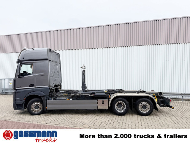 Mercedes-Benz Actros 2552 L 6x2, Lenk/Lift, Retarder, - Camion ampliroll: photos 2 Mercedes-Benz Actros 2552 L 6x2, Lenk/Lift, Retarder, - Camion ampliroll: photos 2