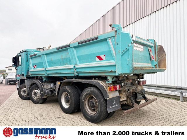 Camion benne Mercedes-Benz Actros 3241 K 8x4/4, Bordmatik: photos 13