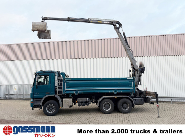 Mercedes-Benz Actros 3348 K 6x4, beidseitig Bormatik, Heckkran - Camion benne, Camion grue: photos 2 Mercedes-Benz Actros 3348 K 6x4, beidseitig Bormatik, Heckkran - Camion benne, Camion grue: photos 2