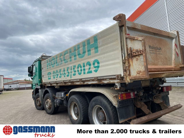 Camion benne Mercedes-Benz Actros MP III 3544/8x4/4, 3 Pedale: photos 13